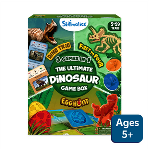 The Ultimate Dinosaur Game Box (ages 5+) - Skillmatics US