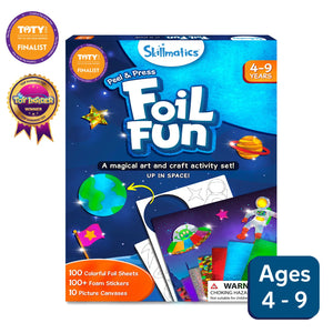 Foil Fun: Up in Space |  No Mess Art Kit (ages 4-9) - Skillmatics US
