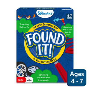 Found It! Travel Edition | Smart scavenger hunt (ages 4-7) - Skillmatics US