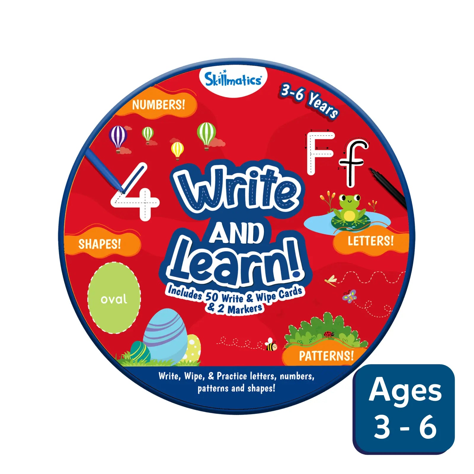 Write and Learn! - Reusable Cards for Toddlers (ages 3-6)