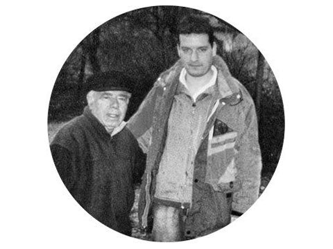 ロマーノ・レヴィ氏とレナート・ポンテ氏の写真