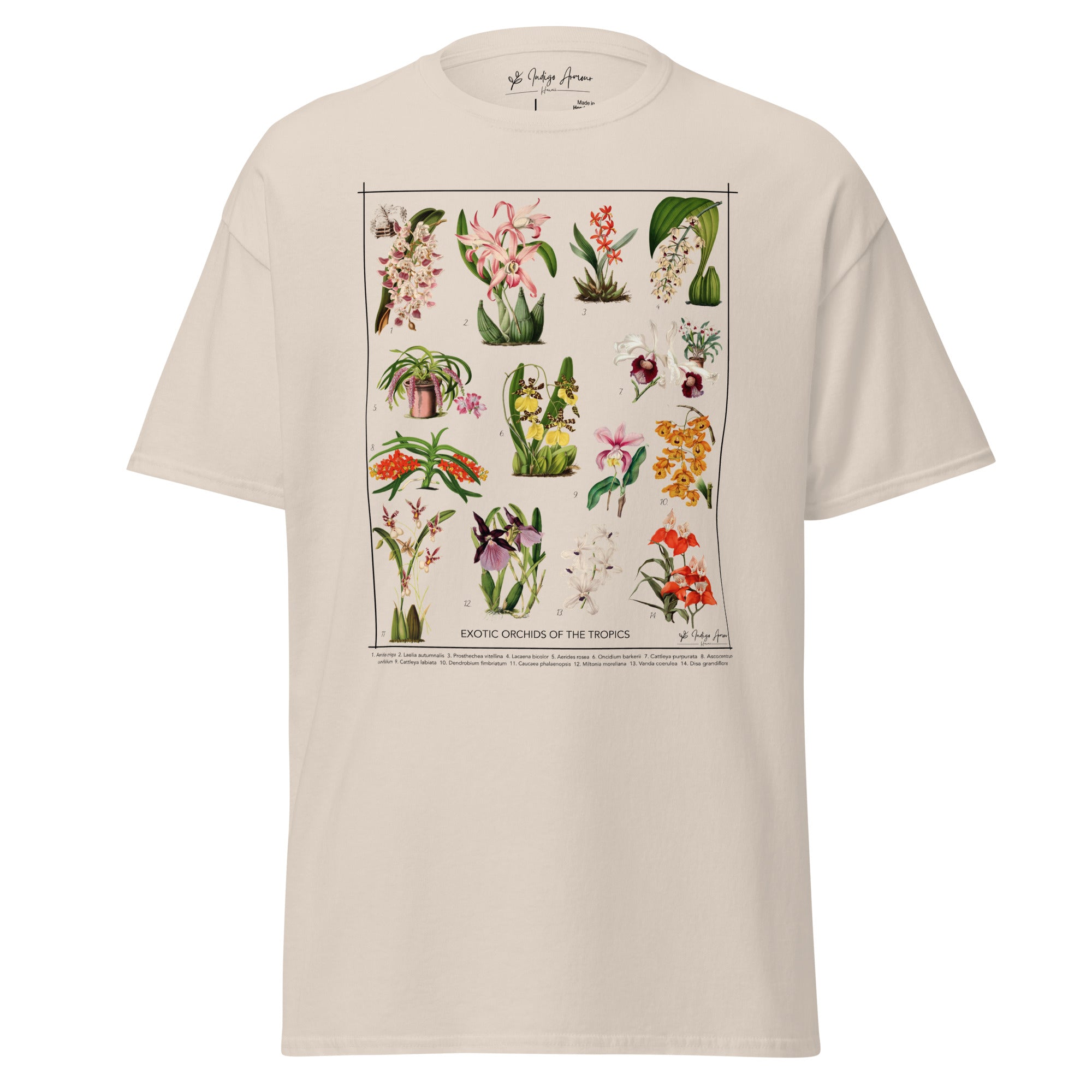 T-Shirt: Exotic Orchids of the Tropics