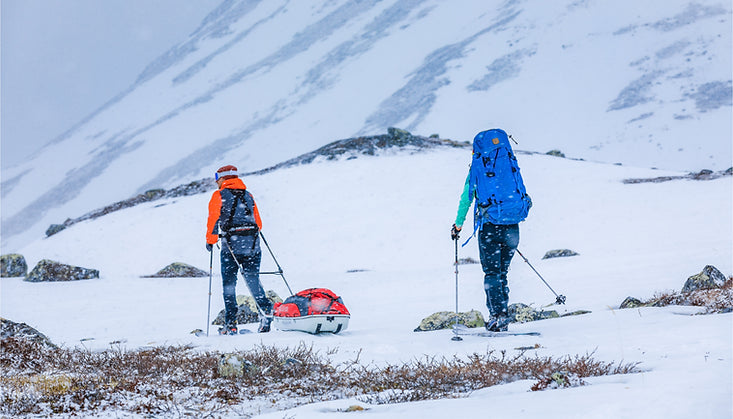 Skinbased™ skiing to Halti fell in Finnish Lapland