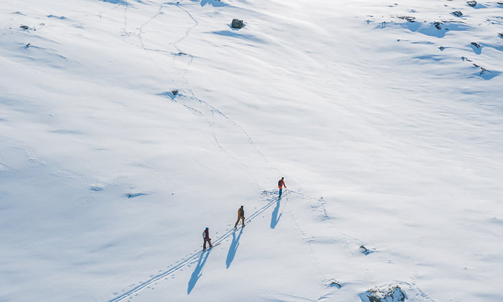 Backcountry adventuring on Skinbased skis