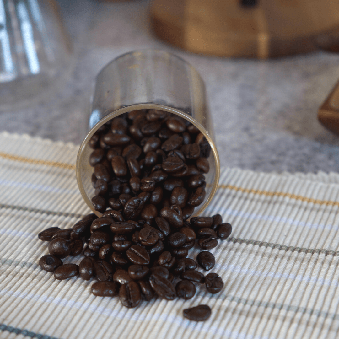 Dark roast coffee beans tend to have less acidity, which will help reduce heartburn and acid reflux
