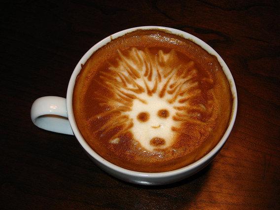 Halloween Latte Art Is a Trick and a Treat