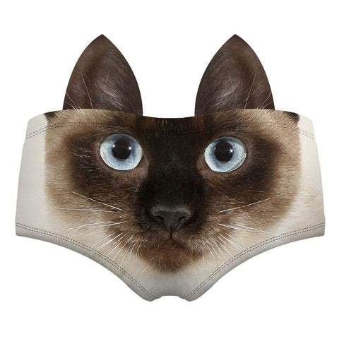 factory oem custom women underwear cat