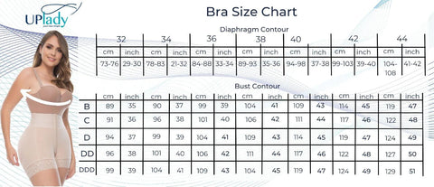 Bra UpLady 8532, Extra Firm High Compression Full Cup Push Up Bra