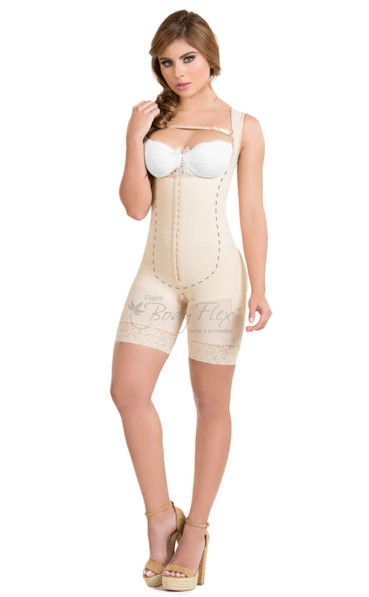 Fajas Salome 0319, BBL Compression Shaper Shorts for Women