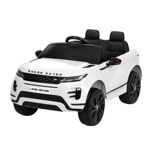 Kids Ride On Electric Car with Remote Control | Licensed Range Rover Evoque | White