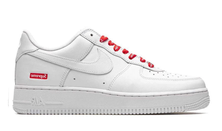 NIKE AIR FORCE 1 SUPREME 'WHITE 