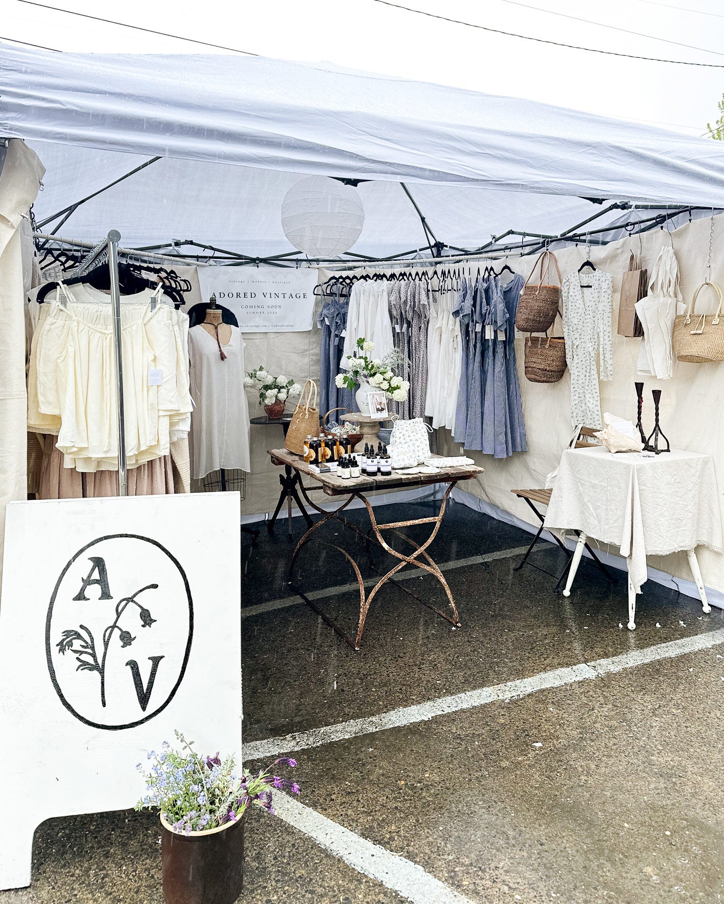 Adored Vintage and Atelette Opening in Sellwood Portland Oregon Summer 2024