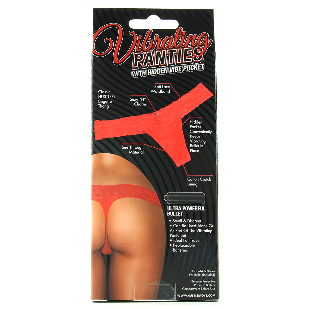 Red Vibrating Panties