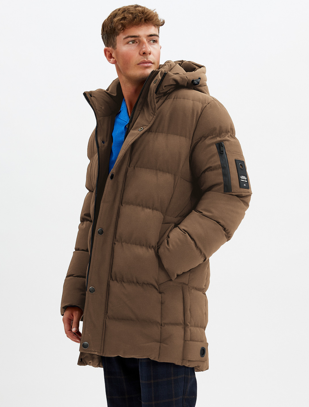 LEVI | Long puffer jacket – Point Zero Canada