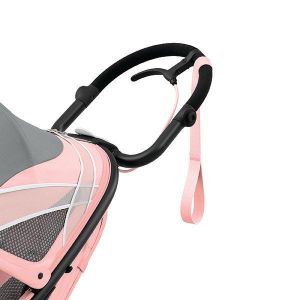 AVI Jogging Stroller Frame - Black with Pink Details