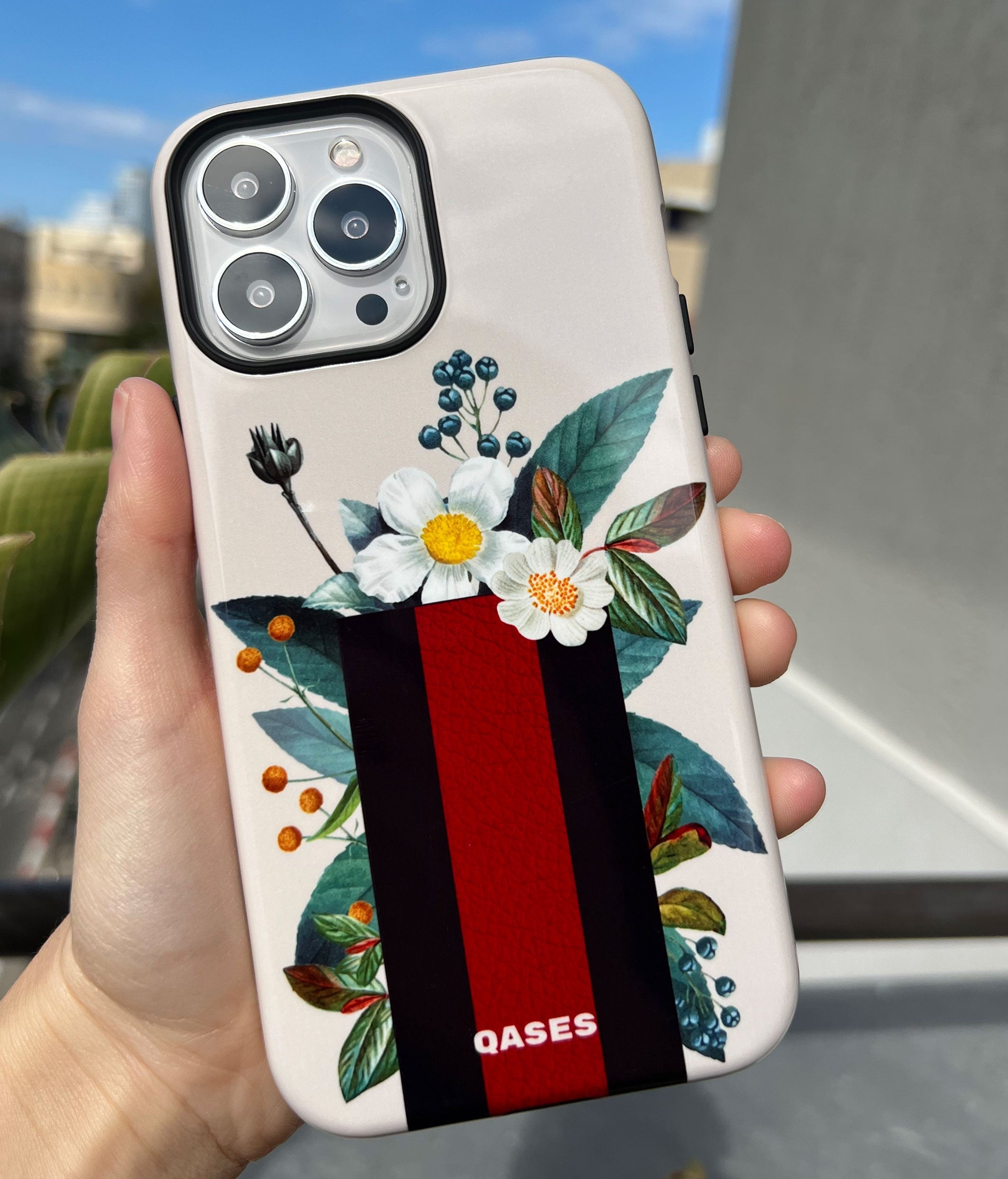 Iphone 13 Pro Case Fancy Bouquet Qases