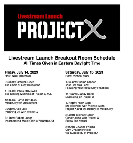 project x livestream event guest speakers