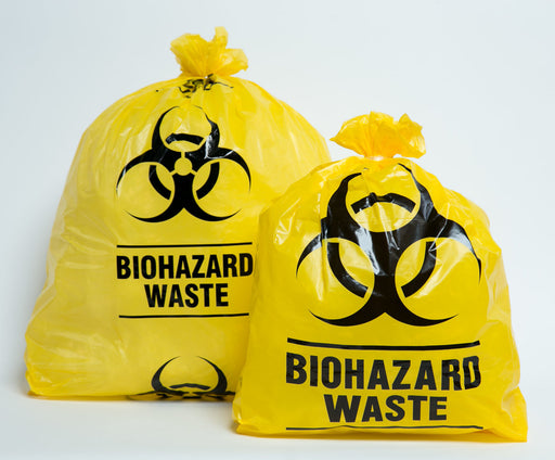 Biohazard Waste Bags & Bin