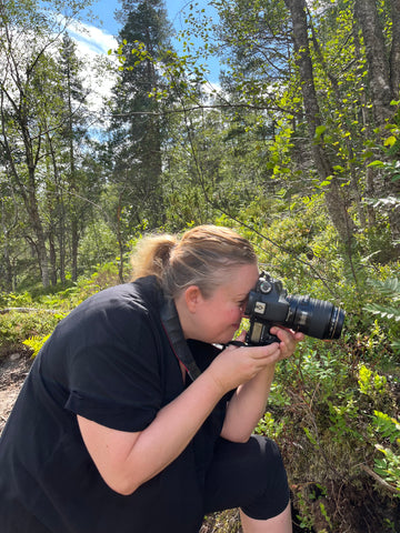 Annette Undheim fotograferer