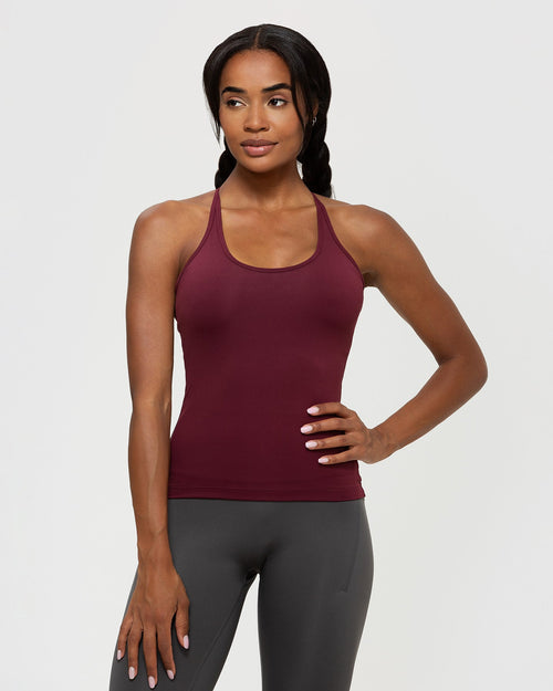 Essential Built-in Bra Tank - Violet