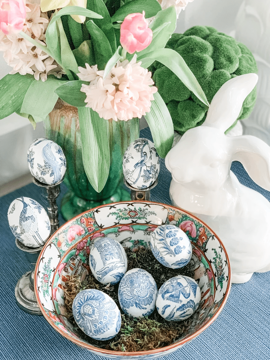 How To: Chinoiserie Easter Eggs– Chrissie Home and Design