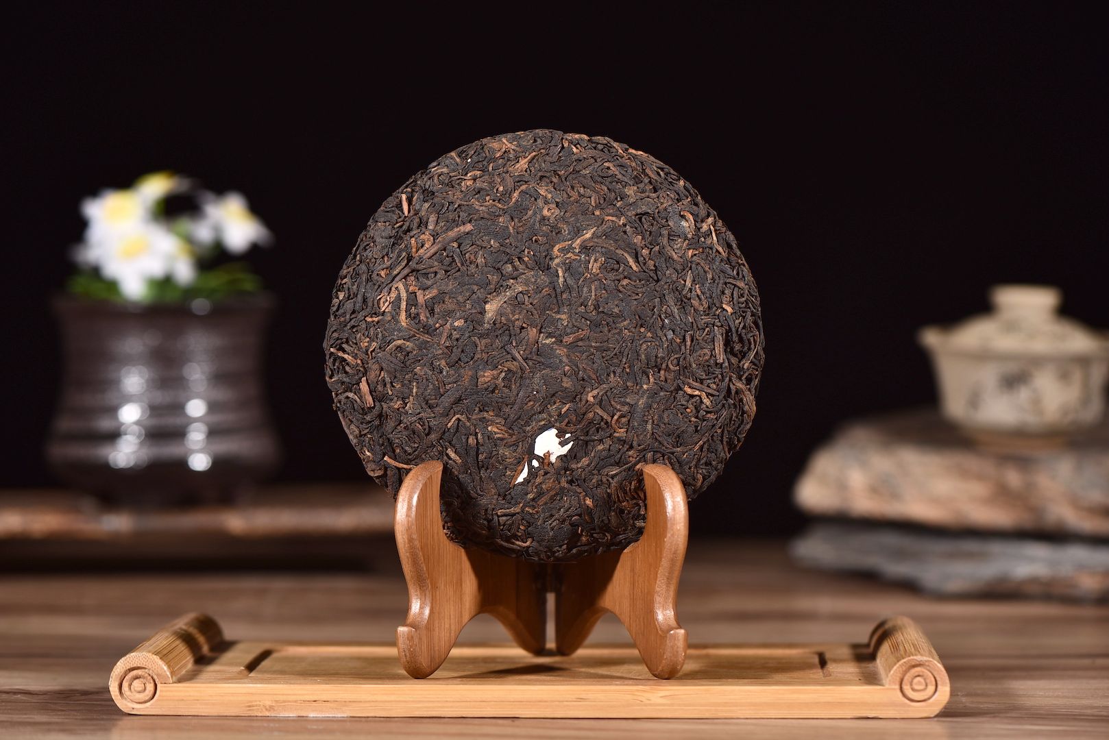 2017 Yunnan Sourcing Classic Certified Organic Ripe Pu Erh Tea Cake Yunnan Sourcing Tea Shop