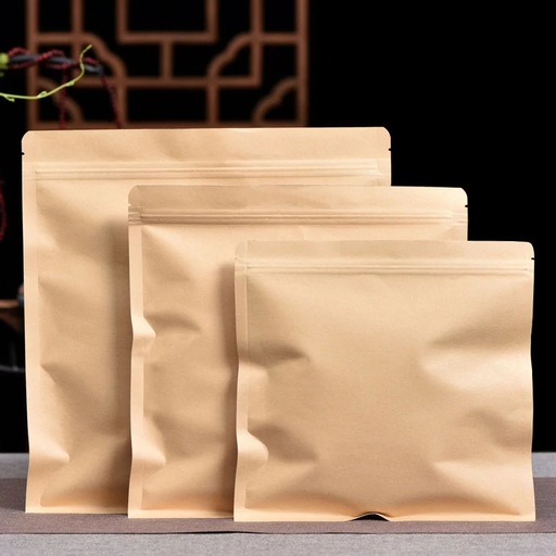 Heavy Duty Zip Lock Silver Stand-up Pouches for Tea Packaging and Stor —  Yunnan Sourcing Tea Shop