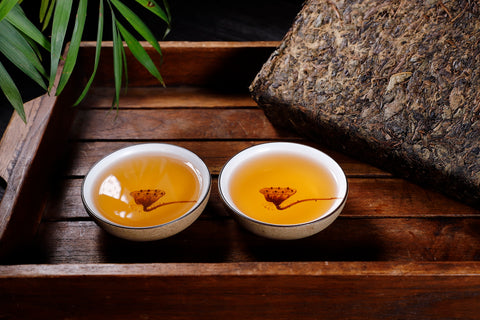 Hei Cha ged Golden Flowers Yunnan Sourcing Tea Shop