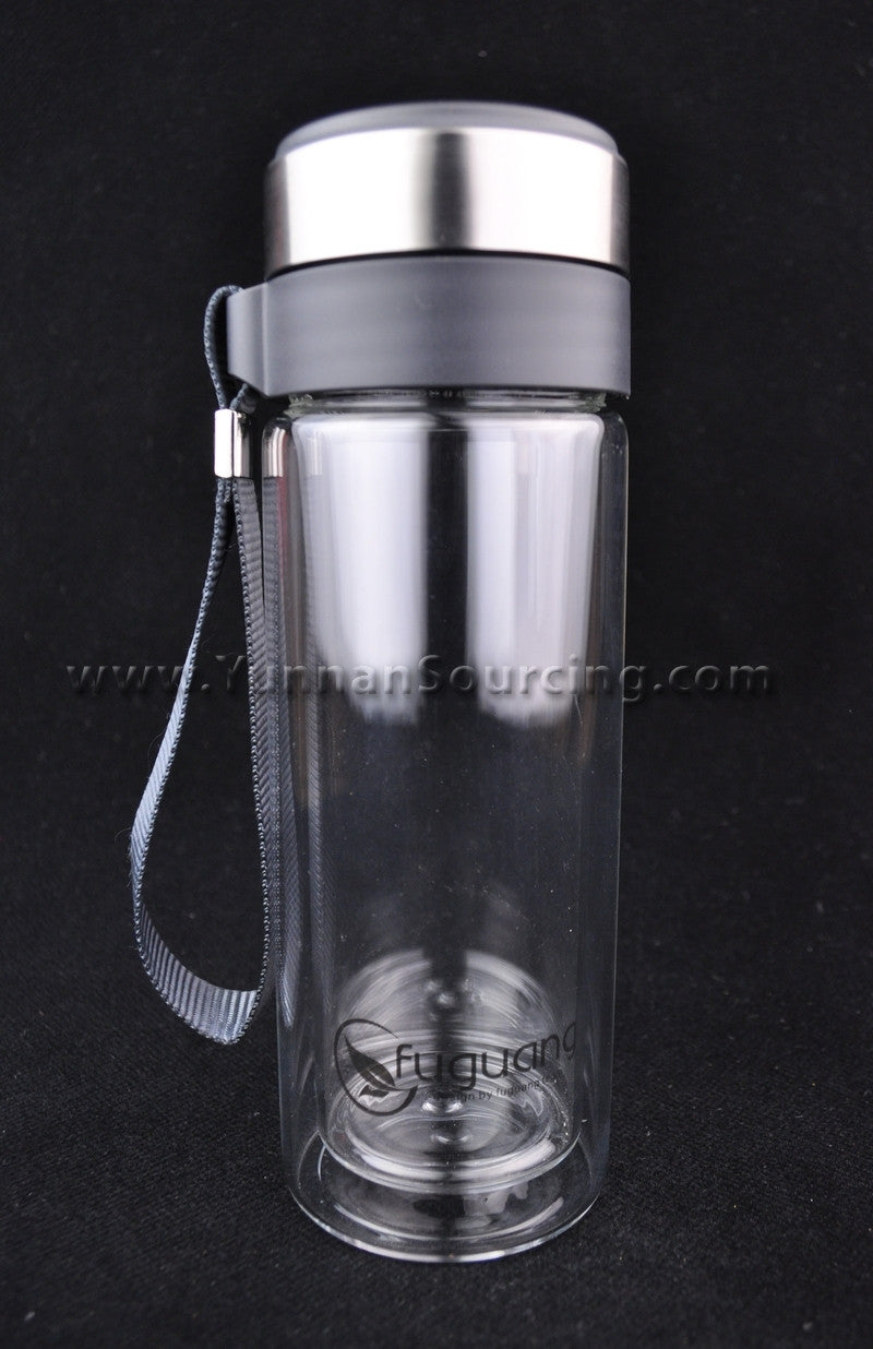 glass thermos bottle