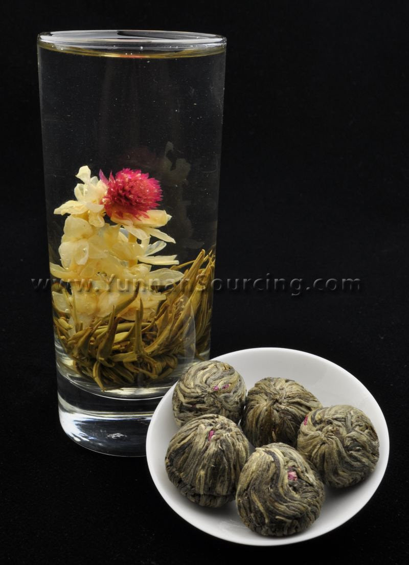 Blooming Tea Balls "Sunset" Hand Crafted Flowering Tea ...