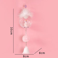 Flower Planter Home Decoration Accessories Hanging Pendants Figurines Wind Chime Resin Ornament Gifts