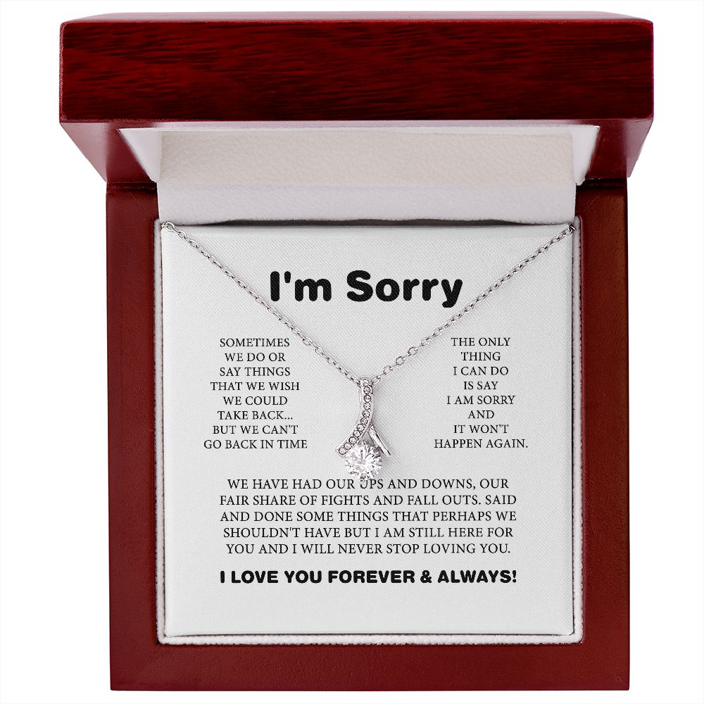 Apology Gift For Her, I Am Sorry Gift For Wife Or Girlfriend ...