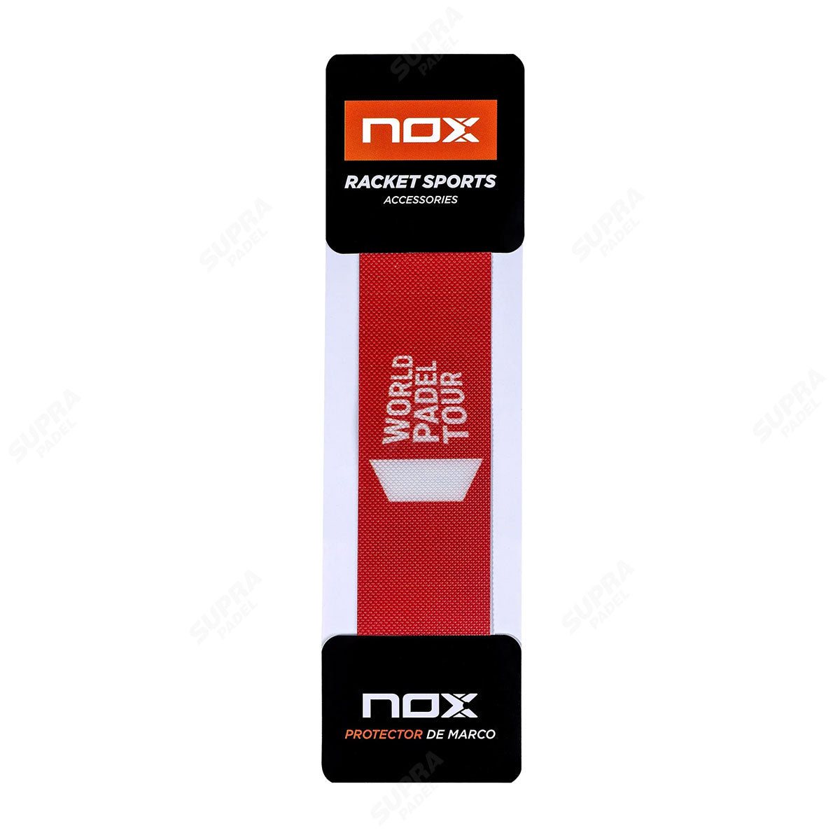 NOX 2 Muñequeras Largas Padel Nox Pro Series Confort Negras Xl