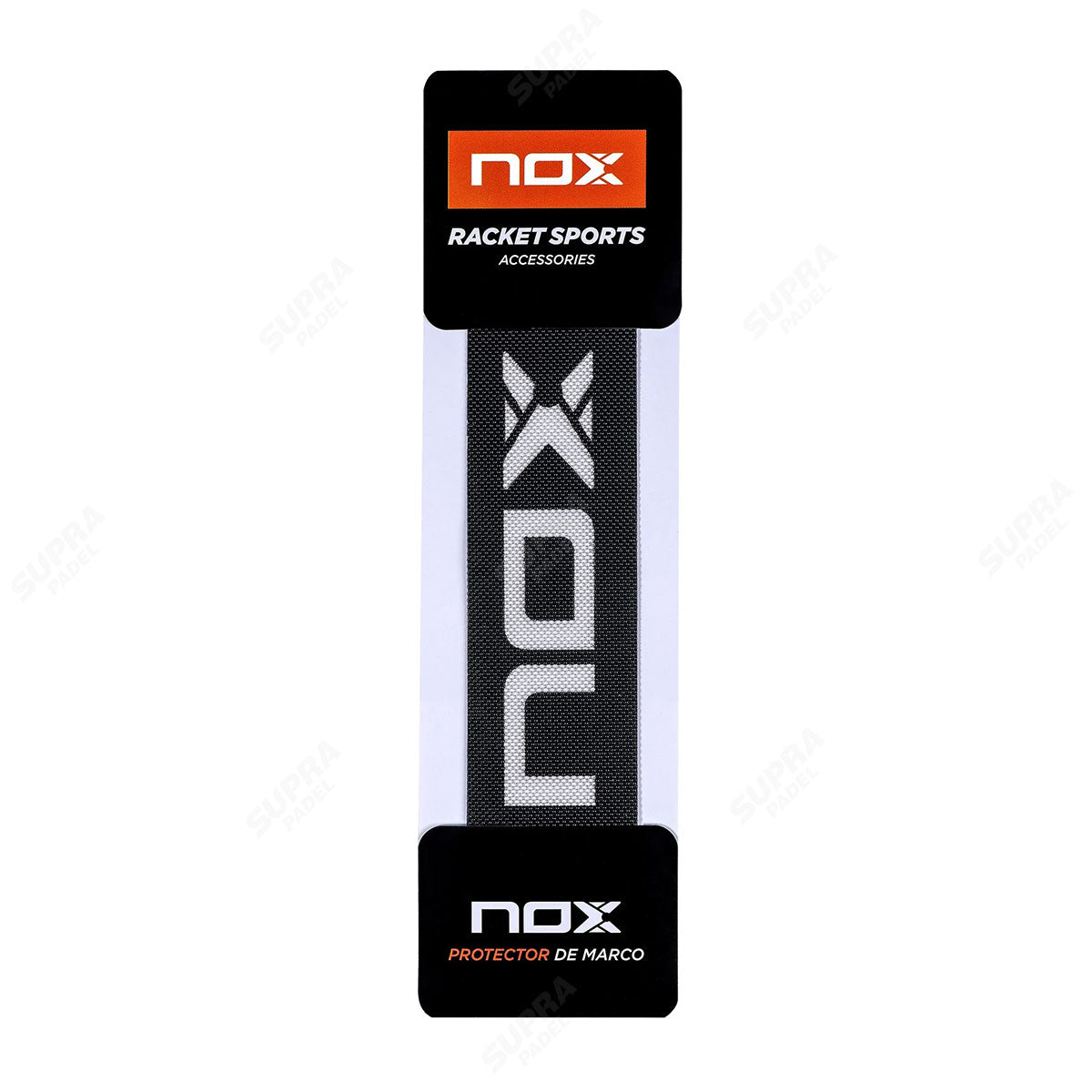 NOX 2 Muñequeras Largas Padel Nox Pro Series Confort Negras Xl