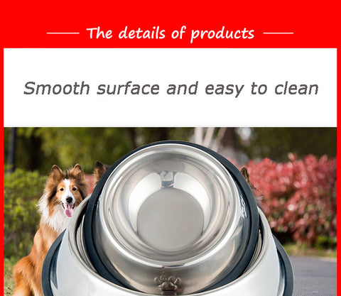 Stainless Steel Dog Feeding Bowl