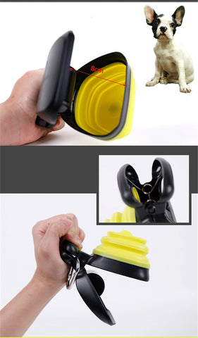 Dog Poop Bag Dispenser Travel Foldable Pooper Scooper