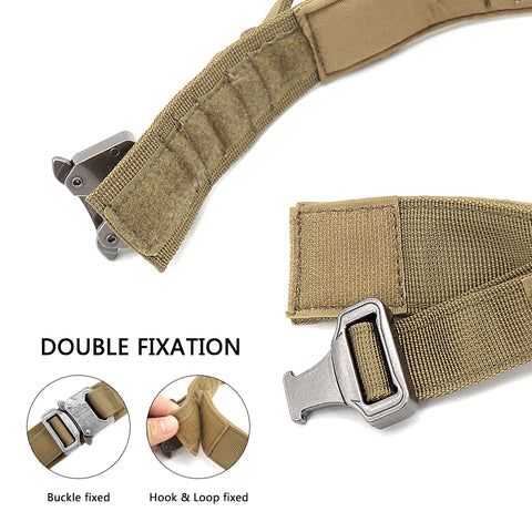 Dog Military Tactical Collar with Leash - Features