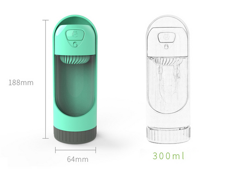 MyDoggyNeeds™ Travel Water Bottle - Size