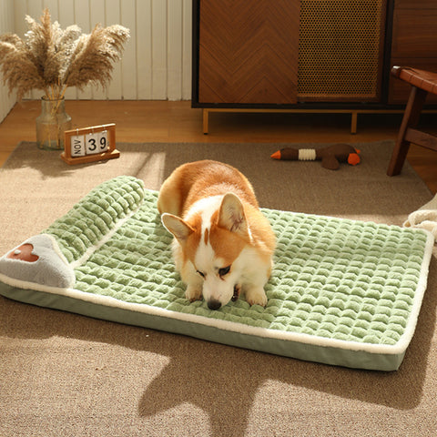 Detachable Pet Dog Bed - Green