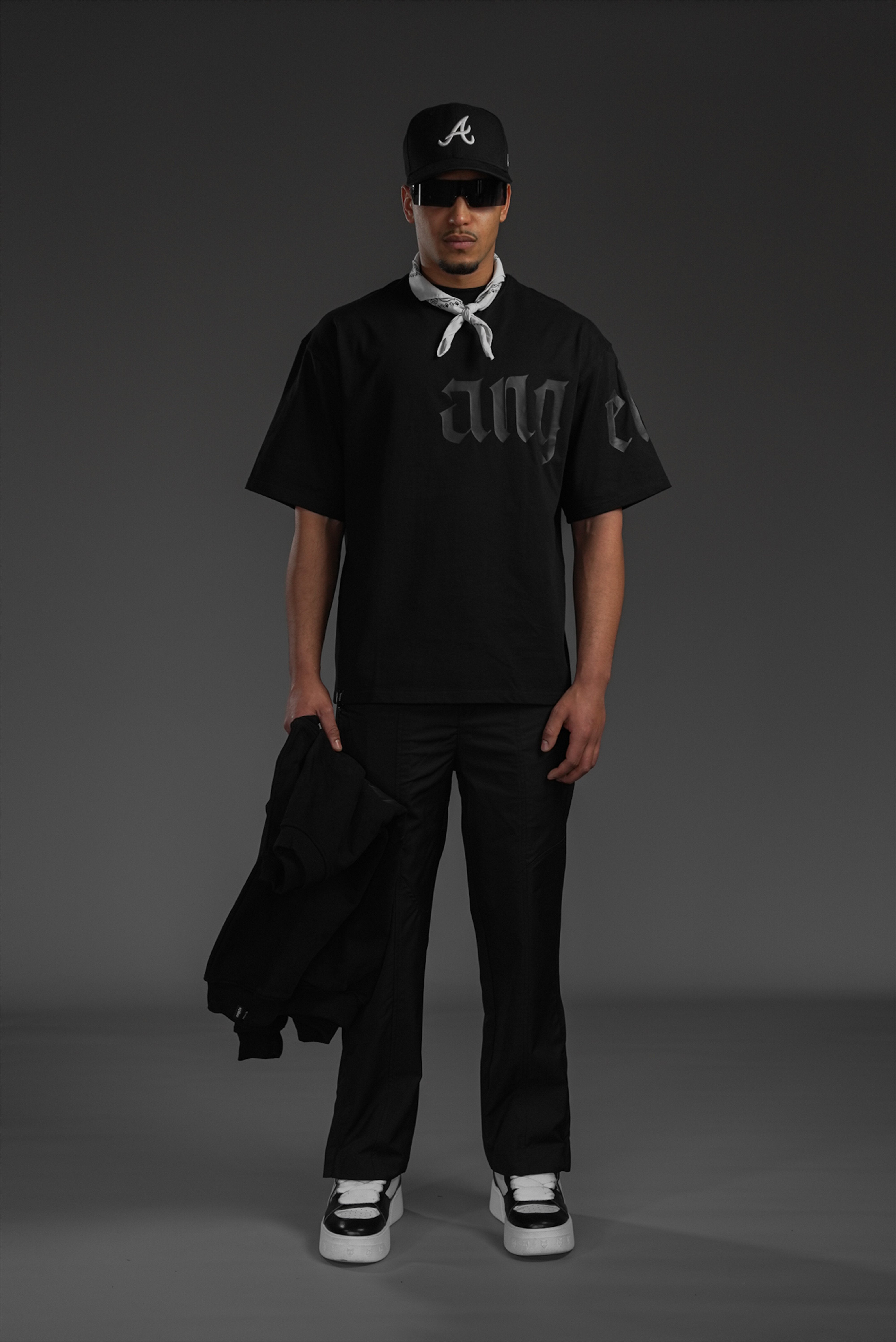 Heavyweight T-Shirt - Initial24 - Angelo Black product image