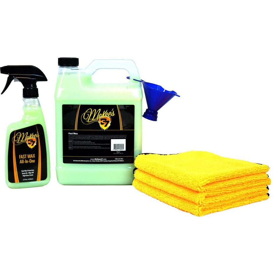 Waterless Car Wash Wax Kit 144oz - Wash Wax ALL – Wash Wax ALL