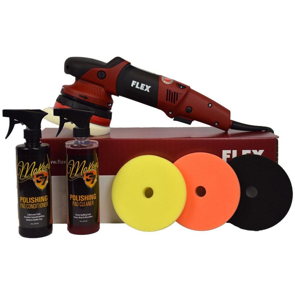 Flex Polisher XFE 7-12 80 3 Mini Random Orbital Polisher Complete Car Care  Kit XFE71280K - California Car Cover Co.