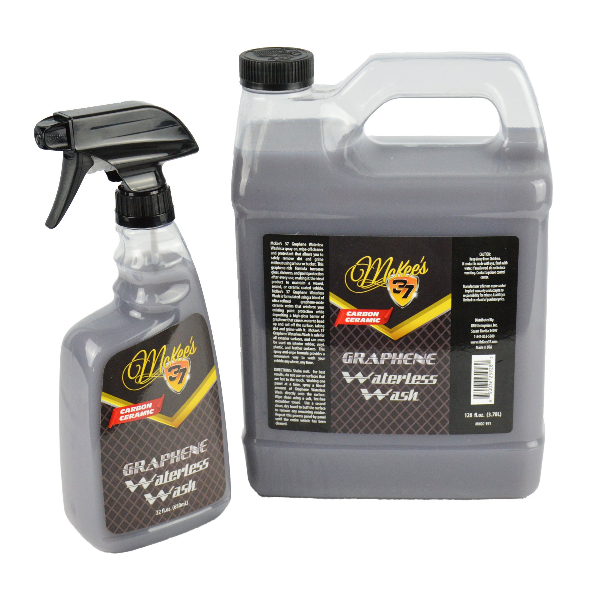 Turtle Wax Hybrid Solutions Bundle Ceramic Wax Spray Coating + 3 in 1  Detail Spray Waterless Wash