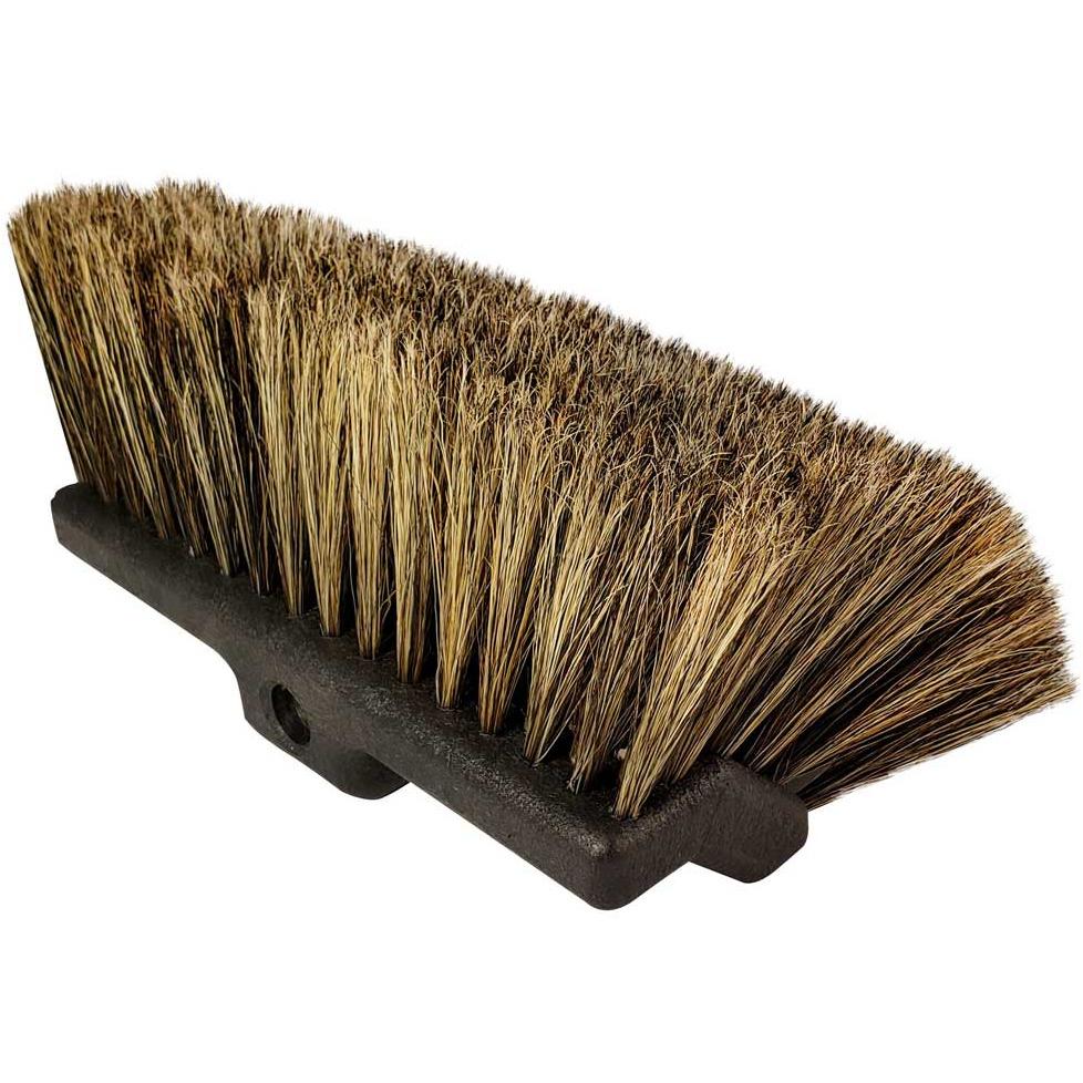 Extra Soft 100% Hog Bristle Car Wash Brush 12 with Wood Handle