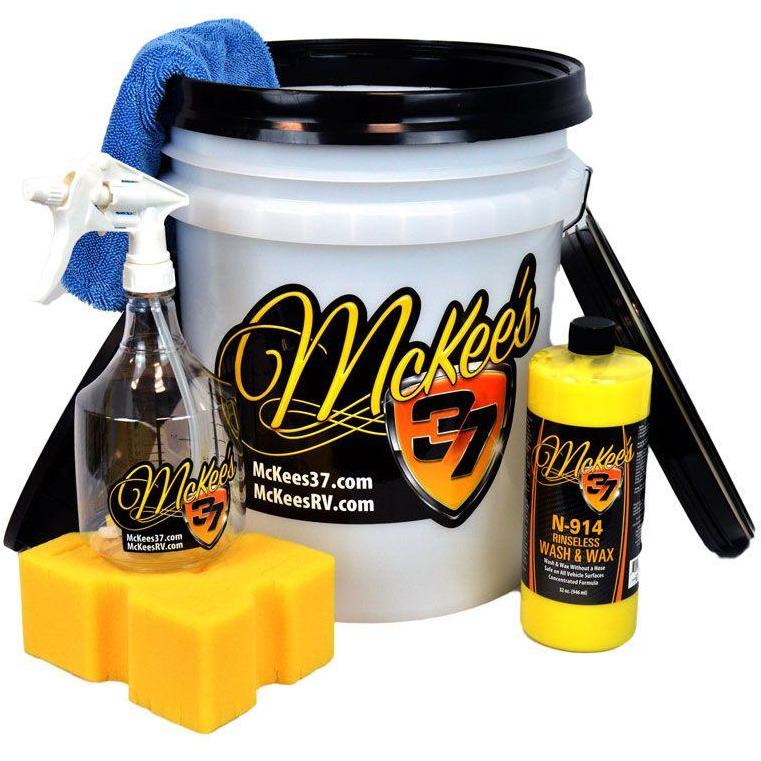 McKee's 37 Mini Car Dryer Pro Wash Bucket Kit