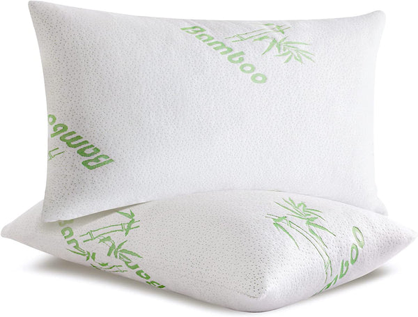 10 Best Bed Pillows for Side Sleepers-SHENGHOME Memory Foam Bed Pillows