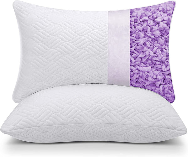 10 Best Bed Pillows for Side Sleepers-Wishsmile Shredded Memory Foam Pillows