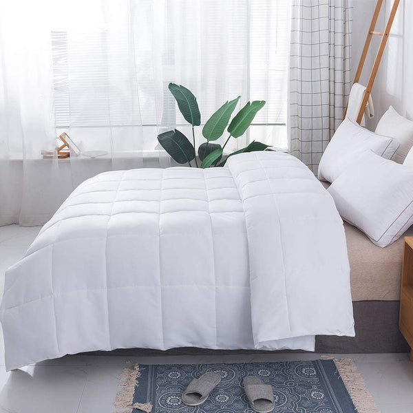 7 Best Lightweight Summer Down Alternative Comforters-DOWNCOOL Down Alternative Lightweight Quilted Comforter