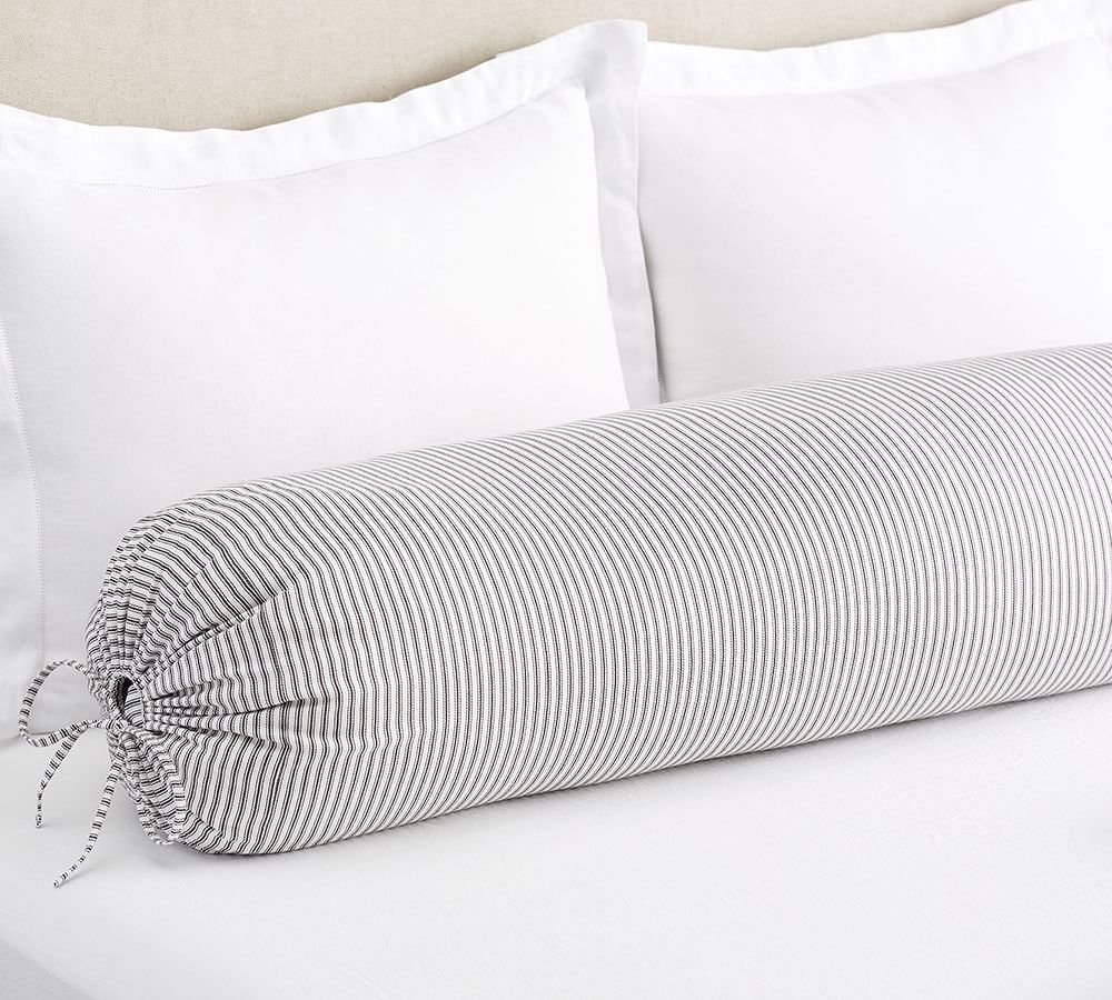 How To Arrange Pillows On Bed-Queen Bed Pillow Arrangement-Neck Rolls