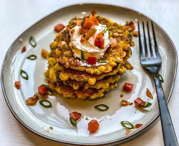 Hatch Chile Corn Fritters